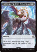 Emblem - Sephiroth, One-Winged Angel // Robot Warrior Double-Sided Token (FIN-24 // 12) - FINAL FANTASY