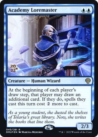 Academy Loremaster (PRE-40S) - Dominaria United Promos Foil