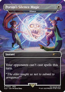 Porom's Silence Magic - Silence (Rainbow Foil) (SLD-7003) - Secret Lair Drop Series Foil