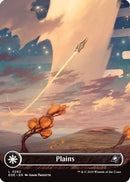 Plains (0262) (Borderless) (EOE-262) - Edge of Eternities Foil