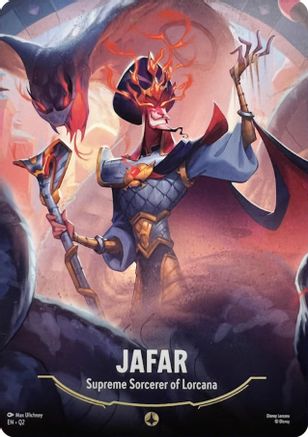 Jafar - Supreme Sorcerer of Lorcana (Oversized)  - Illumineers Quest Palace Heist