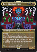 Kess, Dissident Mage (SLD-1167) - Secret Lair Drop (Borderless)