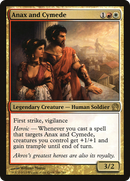Anax and Cymede (THS-186) - Theros Foil