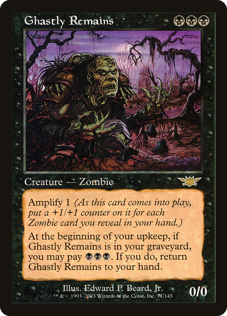 Ghastly Remains (LGN-071) - Legions