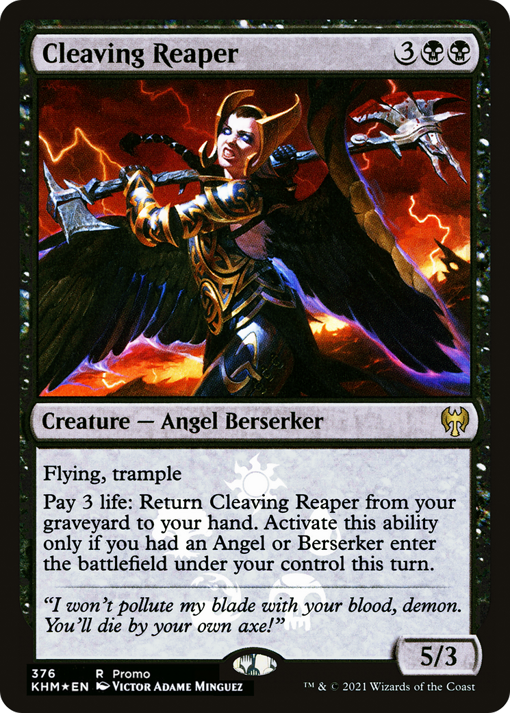 Cleaving Reaper (MEDIA-376) - Kaldheim Promos Foil