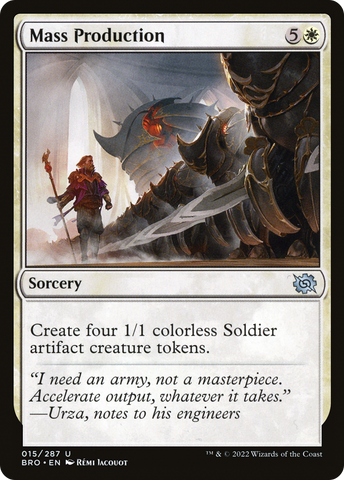 Mass Production (BRO-015) - The Brothers' War