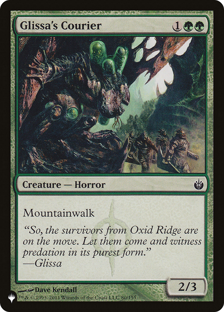 Glissa's Courier (LIST-80/155) - The List