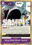 Slow-Slow Beam Sword (Judge Pack Vol. 6) (OP07-076) - One Piece Promotion Cards Foil