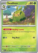 Swadloon 002/086  - Reverse Holofoil SV White Flare - Common