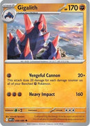 Gigalith 048/086  - Reverse Holofoil SV White Flare - Uncommon