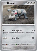Durant 070/086  - Reverse Holofoil SV White Flare - Uncommon