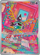 Sigilyph 121/086  - Holofoil SV White Flare - Illustration Rare