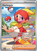 Harlequin 163/086  - Holofoil SV White Flare - Ultra Rare