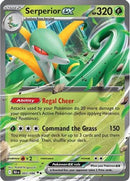 Serperior ex 003/086  - Holofoil SV Black Bolt - Double Rare