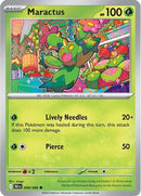Maractus 008/086  - Reverse Holofoil SV Black Bolt - Common