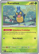 Karrablast 009/086  - Reverse Holofoil SV Black Bolt - Common