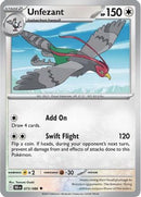 Unfezant 073/086  - Holofoil SV Black Bolt - Uncommon