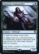Llanowar Loamspeaker (PRE-170S) - Dominaria United Promos Foil