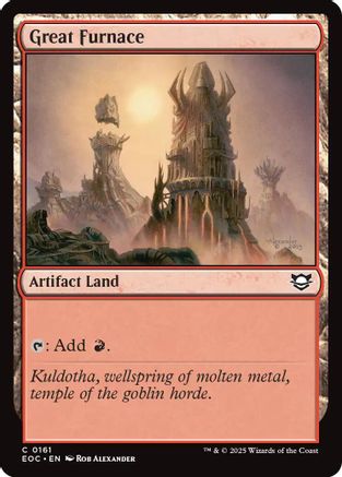 Great Furnace (EOC-161) - Commander: Edge of Eternities
