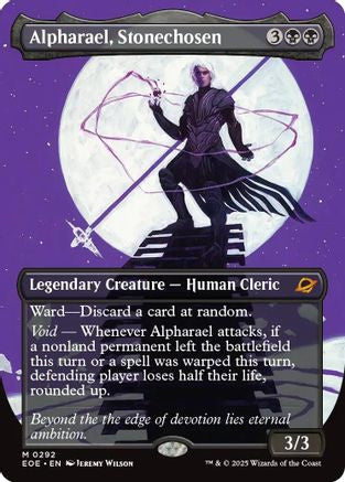 Alpharael, Stonechosen (Borderless) (EOE-292) - Edge of Eternities