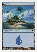 Island (Spanish) - "Isla" (E33) (PSAL-E33) - Magic Encyclopedia 2005 (Salvat/Hachette)