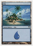 Island (Spanish) - "Isla" (H32) (PSAL-H32) - Magic Encyclopedia 2005 (Salvat/Hachette)