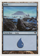 Island (Italian) - "Isola" (E8) (PSAL-0E8) - Magic Encyclopedia 2005 (Salvat/Hachette)