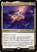 Syr Vondam, Sunstar Exemplar (EOE-231) - Edge of Eternities