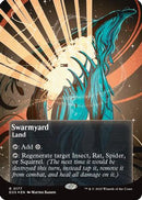 Swarmyard (0177) (Borderless) (Galaxy Foil) (EOS-177) - Edge of Eternities: Stellar Sights Foil