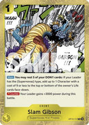 Slam Gibson (OP12-117) - Legacy of the Master Foil