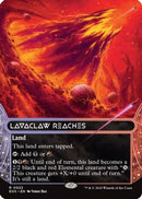Lavaclaw Reaches (0022) (Borderless) (EOS-022) - Edge of Eternities: Stellar Sights Foil