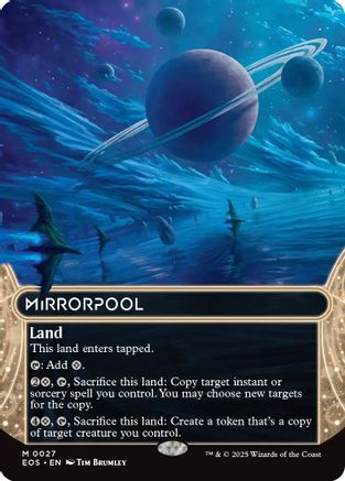 Mirrorpool (0027) (Borderless) (EOS-027) - Edge of Eternities: Stellar Sights