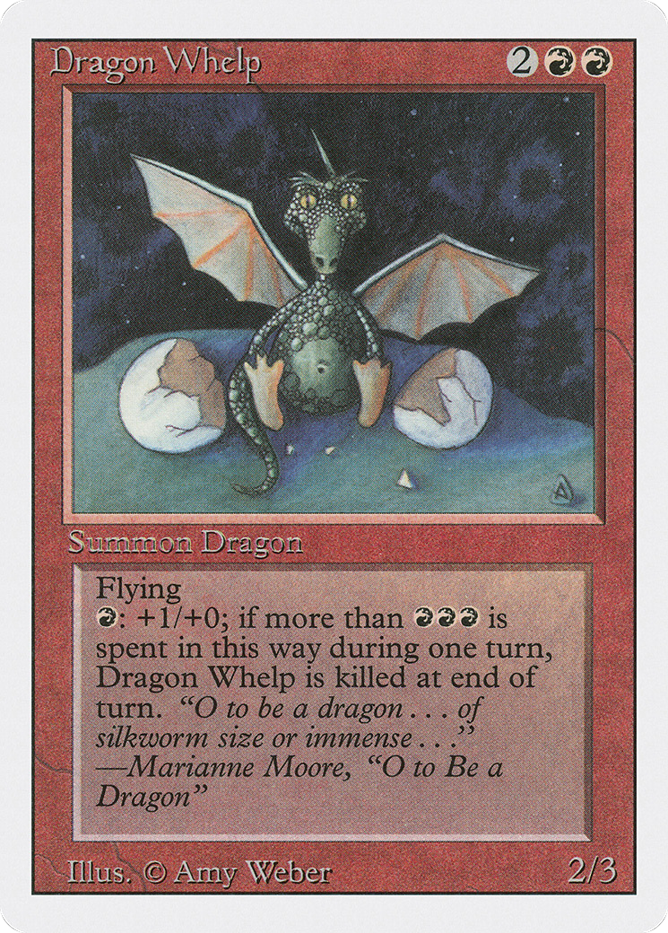 Dragon Whelp (3ED-143) - Revised Edition