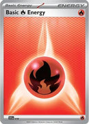 Basic Fire Energy - 018  - Reverse Holofoil SVE Scarlet & Violet Energies - Common