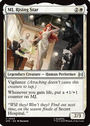MJ, Rising Star (SPE, MAR-003) - Marvel's Spider-Man: Eternal-Legal