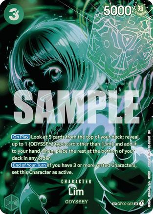 Lim (SP) (OP09-037) - Legacy of the Master Foil