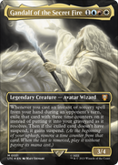Gandalf of the Secret Fire (LTC-551) - Tales of Middle-earth Commander (Borderless) Foil
