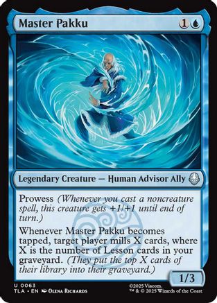 Master Pakku (TLA-063) - Avatar: The Last Airbender Foil