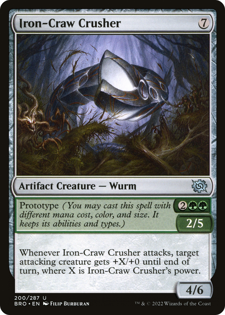 Iron-Craw Crusher (BRO-200) - The Brothers' War