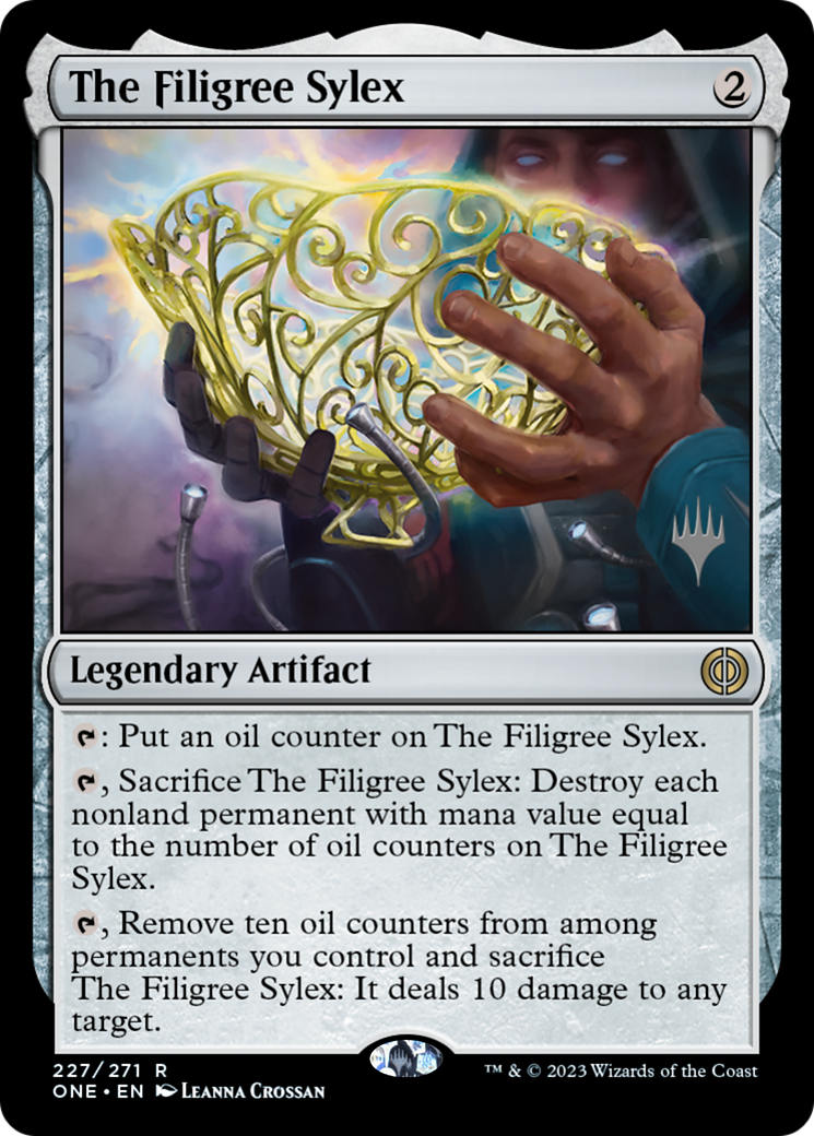 The Filigree Sylex (PPONE-227P) - Phyrexia: All Will Be One Promos