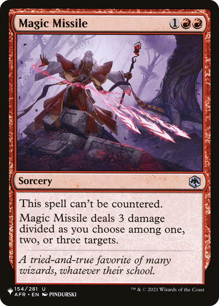Magic Missile (LIST-AFR-154) - The List
