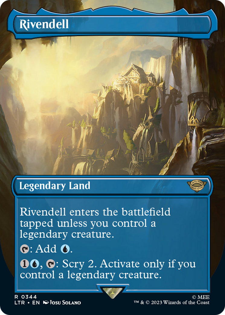 Rivendell (LTR-344) - The Lord of the Rings: Tales of Middle-earth (Borderless)