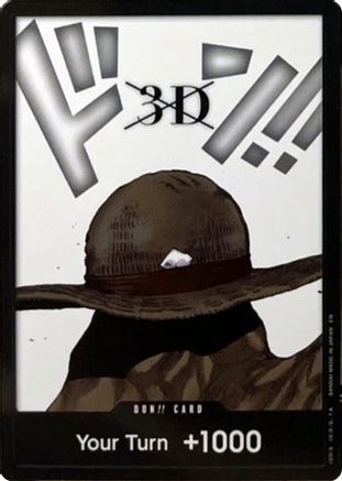 DON!! Card (3D) (Double Pack Set Vol. 8) - Legacy of the Master Foil