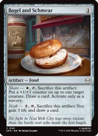 Bagel and Schmear (SPM-161) - Marvel's Spider-Man Foil