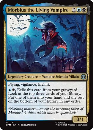 Morbius the Living Vampire (SPM-137) - Marvel's Spider-Man