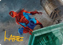 Spiders-Man, Heroic Horde Art Card (Gold-Stamped Signature) (AASPM-021) - Art Series: Marvel's Spider-Man