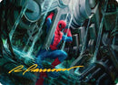 Strength of Will Art Card (Gold-Stamped Signature) (AASPM-022) - Art Series: Marvel's Spider-Man