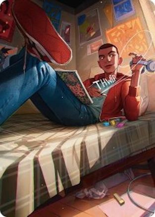 Miles Morales Art Card (AASPM-035) - Art Series: Marvel's Spider-Man
