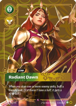 Leona - Radiant Dawn 261/298  - Foil Origins - Rare