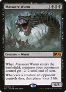 Massacre Wurm (PPM21-114) - Core Set 2021 Promos Foil